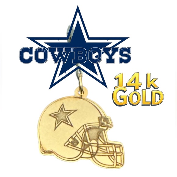 dallas cowboys football helmet charm CZ Pave Charms, Star Helmet, 30*22.5mm, sold per pkg of 10pcs these charms add a touch of shine and style to any accessory NEW Crocs Shoe Charms 7-Pack